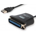 Adapteris USB - LPT (K-L) 36pin SAVIO 